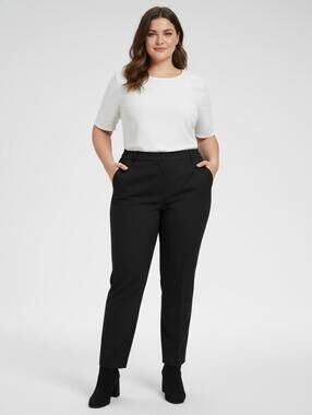 NWT MaryCrafts Black Dress Pants Size 14‎